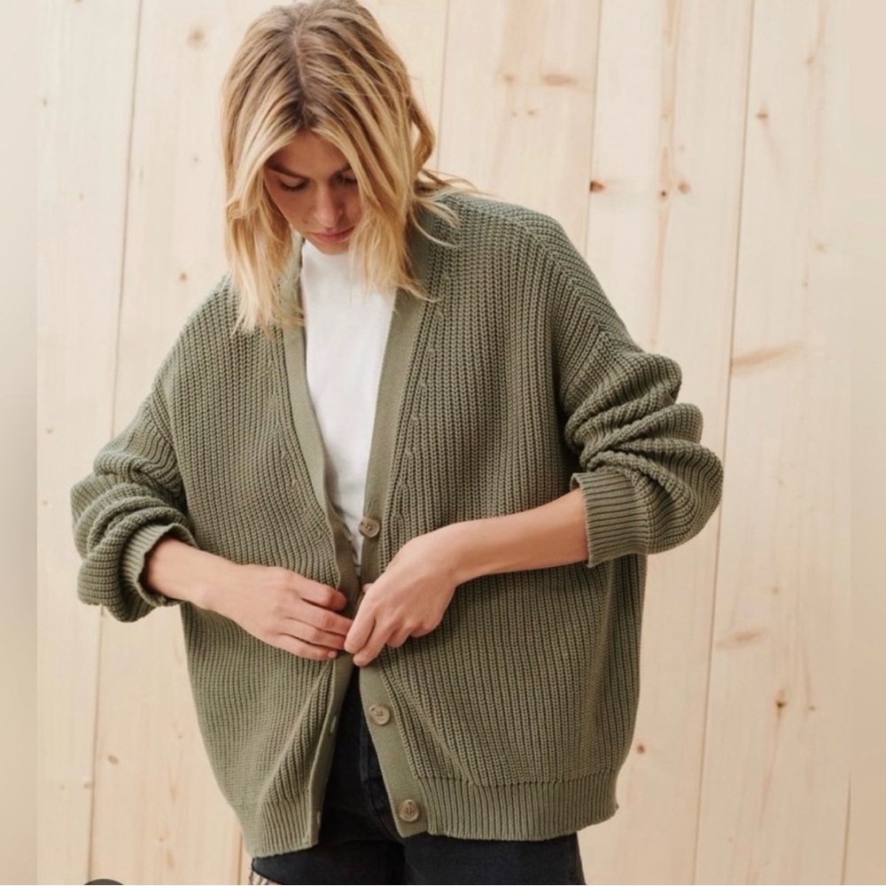 Jenni Kayne Cotton Cocoon Cardigan